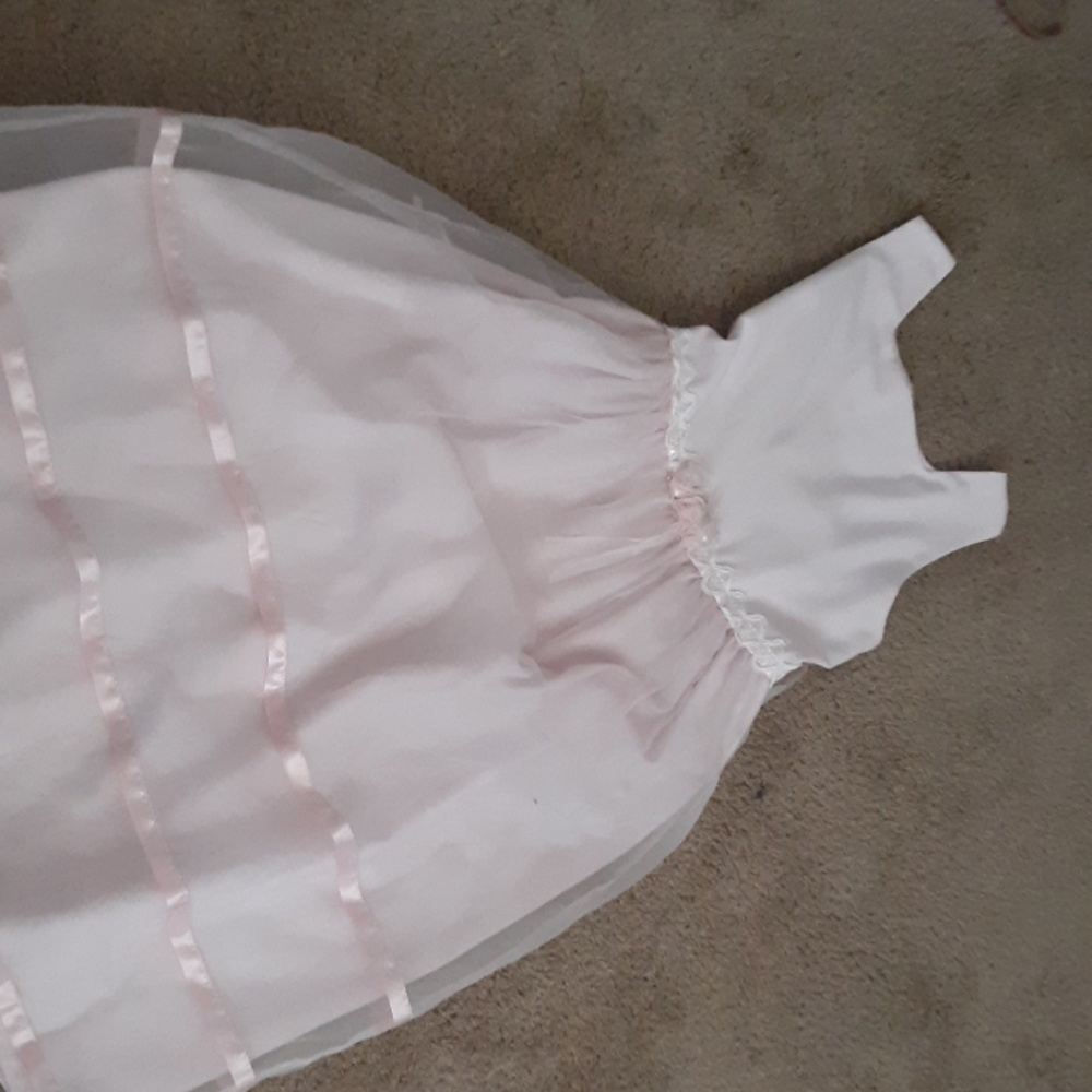 A beautiful pink dress